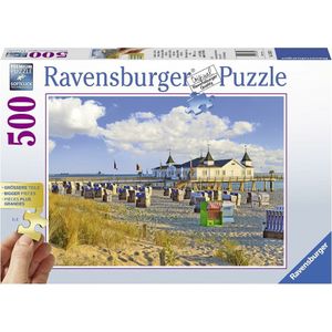 RAVENSBURGER Puzzle Pláž u Ahlbecku XXL 500 dílků
