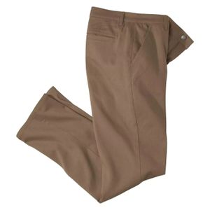 Atlas For Men - Chino für Herren - Sommer AF337 (30R) (Braun)