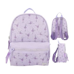 Depesche 12250 TOPModel Freizeit Rucksack BALLET Ballett Ballerina allover lila