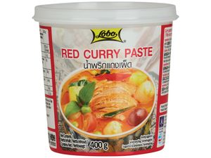 LOBO Currypaste rot 400g | Rote Curry Paste | Red Curry Paste Red