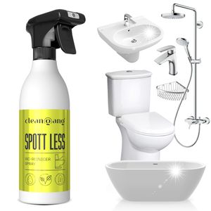 Celangang WC-Reiniger Spray - 500 ml Sprühflaschen - Vegan & Umweltfreundlich Toilettenreiniger Badezimmer Entkalker Spray