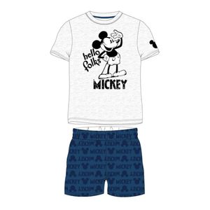 Mickey Mouse Pyjama  "hello folks" | Kurzes Obeteil & kurze Hose, 140