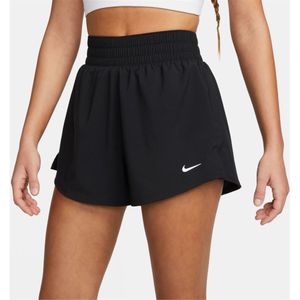 Nike W Nk One Df Hr 3In 2N1 Short 010 Black/Reflective Silv 010 Black/Reflective Silv M