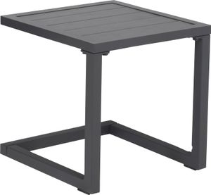 Beistelltisch BARBADOS aus anthrazitgrauem Aluminium Beistelltisch BARBADOS aus anthrazitgrauem Aluminium