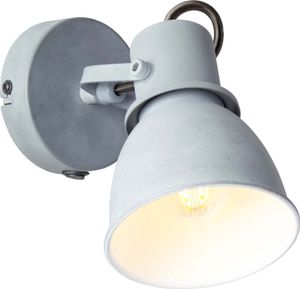 Brilliant Bogart Höhe 14,5 cm grau 1-flammig rund Brilliant Bogart Höhe 14,5 cm grau 1-flammig rund