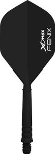 XQ Max Fenix Black Standard - Dart Flights Inbetween