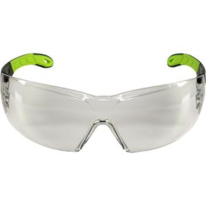 uvex Schutzbrille pheos supravision excellence schwarz/grün - klar