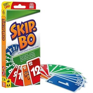 Skip-Bo im Thekendisplay Für Kinder und Familie geeignete Kartenspiele
