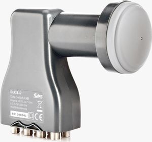Fuba DEK 817 Octo-LNB Mobilfunkabschirmung 40mm Feed