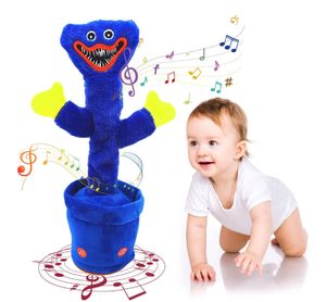 Sprechender Kaktus Plüschtier, tanzender und singender Kaktus, interaktives Babyspielzeug mit elektronischer sprechender Aufnahme Huggy Wuggy