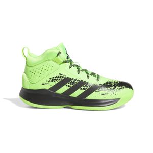 Adidas Jungen Sneaker high Cross Em Up 5 K Wide grün/schwarz