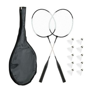 relaxdays Badminton Set mit Tasche