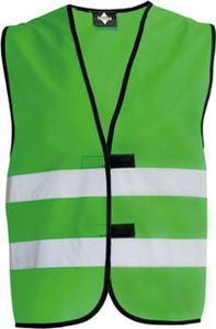 Korntex Unisex Warnschutz für Kinder Funktionsweste KWW100 Grün Green S (7-12 Years)