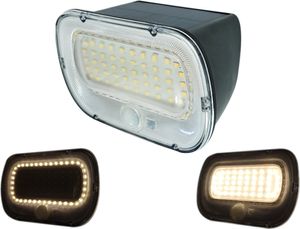 Lampa Solarna LED Elewacyjna Zewnętrzna Kinkiet