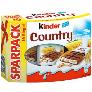 Kinder Country 16er Limited Edition mit Cerealien und Schokolade 376g