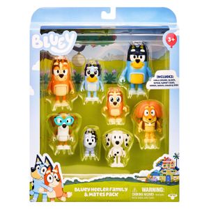 Figurky BLUEY 8-pack mega pack