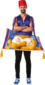 Rubies 3300413 - Aladdin Flying Carpet - Fliegender Teppich - Adult Größe STD