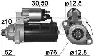 ERA 220212A - OE 02T 911 023 C Anlasser, Starter für Cordoba (6L), Ibiza (6L), Fabia I (6Y), Fabia II (54), Octavia I (1U), Roomster (5J), Fox (5Z), Golf Cabriolet (1E), Polo (9N)