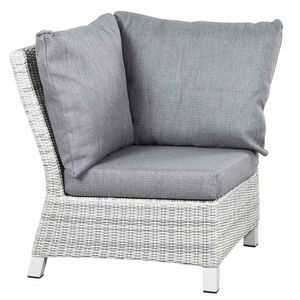 Loungemodul Siena Garden Corido Ecke Polyrattan ice grey