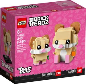LEGO® BrickHeadz 40482 Hamster und Babyhamster