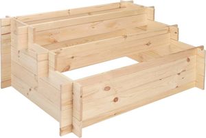 HI Hochbeet Holz 100x75x40 cm