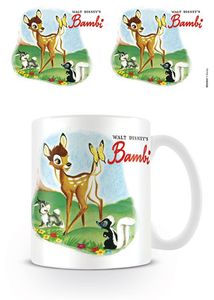 Bambi - Vintage - Disney Keramik Tasse Kaffeebecher - Größe Ø8,5 H9,5cm