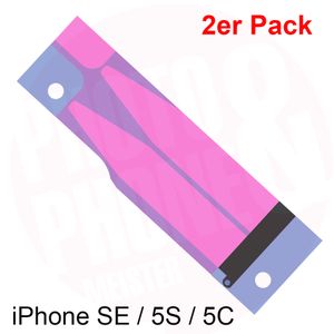 2x iPhone 5S 5C SE Ersatzakku Klebeband Batterie Kleber Klebestreifen Sticker Adhesive Neu