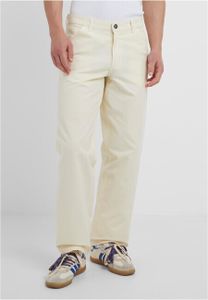 Kalhoty Urban Classics Canvas Pants whitesand - 34