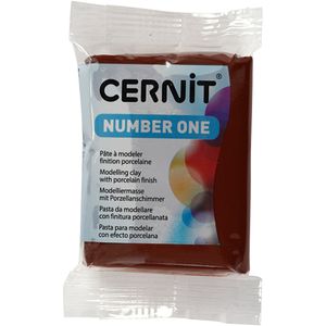Cernit Polymer Clay N°1 Polymer-Ton Brown 56 g