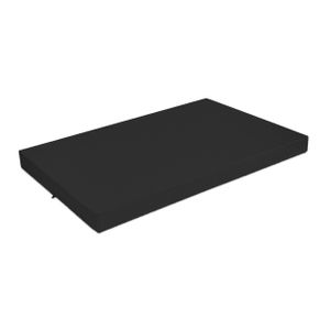 Palettenkissen Palettenauflagen Sitzkissen - 120x80 cm - Outdoor und Indoor - schwarz