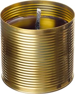 Living by Heart Outdoor Candle Kerze GOLD  | Ø 10x15cm