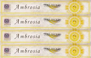 Berk HS-100-P4-12 Räucherstäbchen, 4x, 8x, oder 12x Ambrosia (4 Packungen) Berk HS-100-P4-12 Räucherstäbchen, 4x, 8x, oder 12x Ambrosia (4 Packungen)
