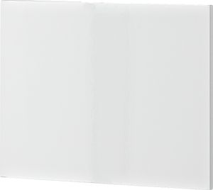 Germania Klappe "Colorado" in Weiß, Front Hochglanz, 52 x 42 x 2 cm (B/H/T), 3263-84