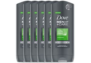 Dove Men+Care 2in1 Duschgel Shower Gel Herren Showergel Extra Fresh 6x 400 ml