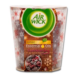 Air Wick Wohlfühl-Duftkerze Funkelnde Winterbeeren, 105 g