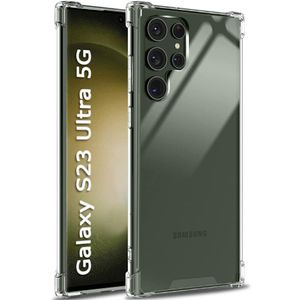 Samsung Galaxy S23 Ultra Hülle AVANA Schutzhülle Klar Durchsichtig Bumper Case Transparent