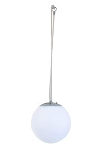 Premium Solar LED Hängeleuchte - 20 cm / 4 LED warm weiß - Garten Leucht Kugel Lampe