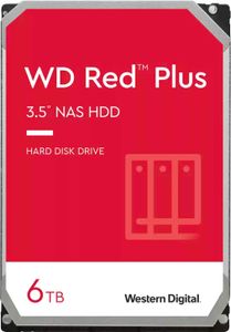 Western Digital WD Red Plus 6TB 256MB 3.5 Zoll SATA Interne NAS Festplatte (CMR)