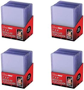 Ultra Pro Toploader 3 x 4 Inch Regular Clear Kartenhüllen
