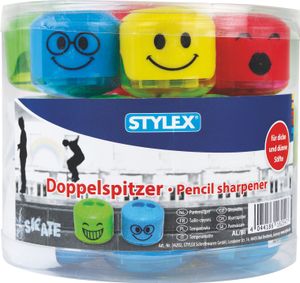 STYLEX Doppelspitzer Smile - sortiert