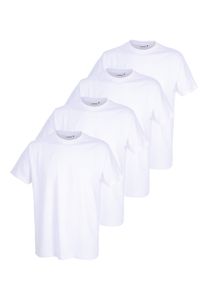 Götzburg Herren 4er Pack Basic T-Shirt mit Rundhalsausschnitt Größe: 52