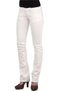 PHARD Hosen Damen Textil Weiß SF1086 - Größe: 31