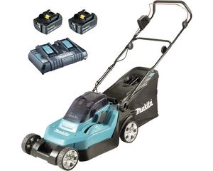Makita DLM432PT2 Akku-Rasenmäher Makita DLM432PT2 Akku-Rasenmäher