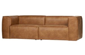 Woood Bean Sofa Cognac 3,5 Sitzer