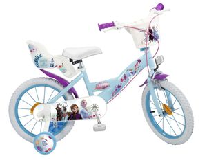 16 Zoll Kinder Mädchen Fahrrad Kinderfahrrad Mädchenfahrrad Mädchenrad Rad Disney Elsa Frozen 2 die Eiskönigin II Toimsa