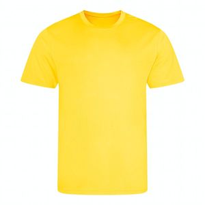 AWDis Cool - T-Shirt recyceltes Material für Herren/Damen Unisex PC4718 (L) (Sonnengelb)