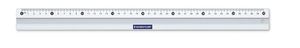 STAEDTLER Metall Lineal aus Aluminium 400 mm