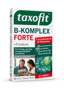 taxofit B-Komplex Forte + Folsäure 40 Tabletten