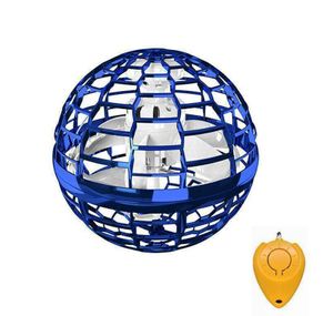 Flynova Pro Hover Ball Fliegender Ball LED Spinner Ball Flying Orb Spielzeug(Blauer Ball)
