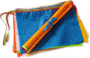 PHENO FLAGS Tibetische Gebetsfahne Tibet Prayer Flags Himalaya 20 Gebetsfahnen
